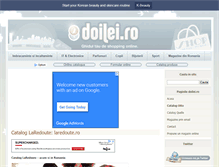 Tablet Screenshot of doilei.ro
